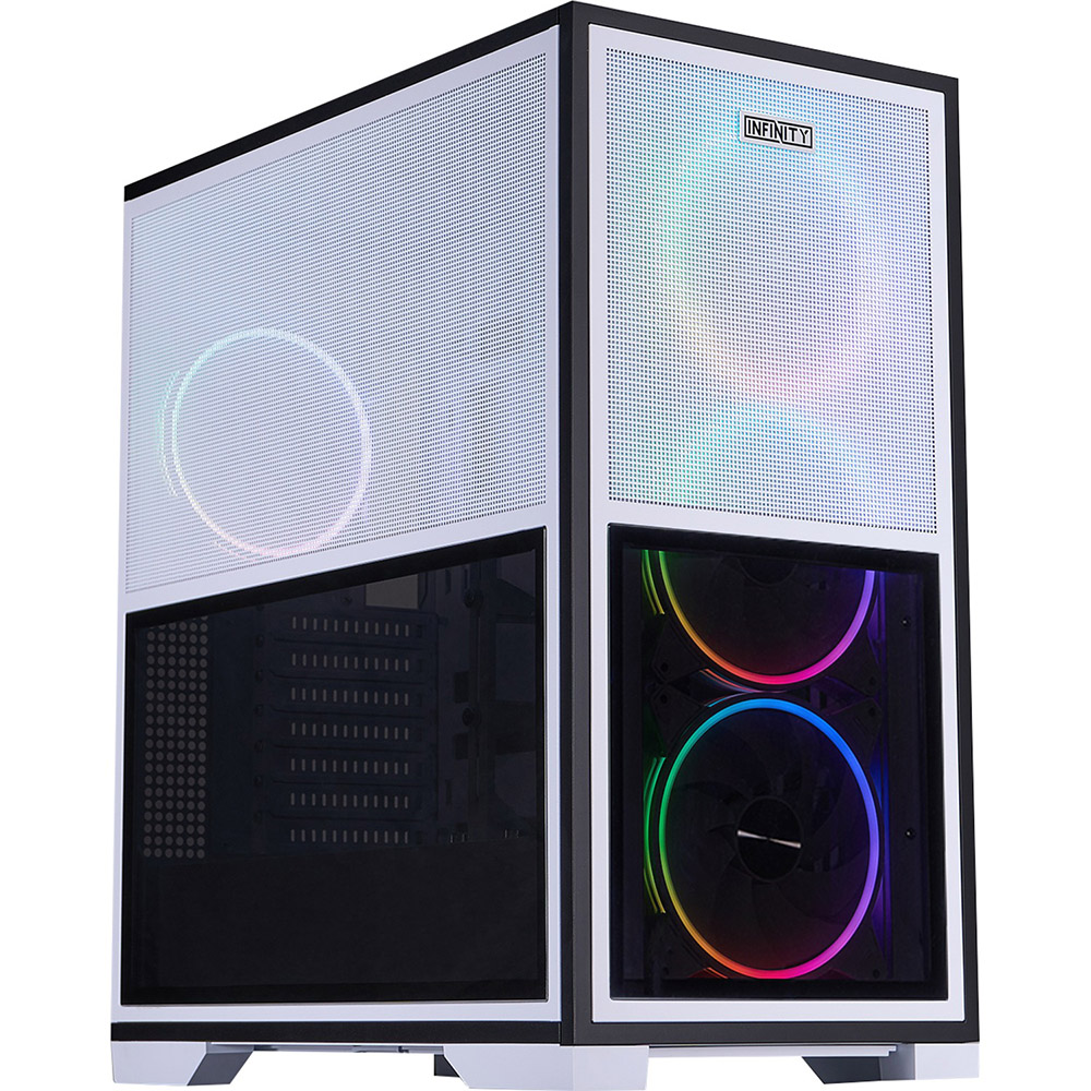 Корпус 1STPLAYER IF8-WH-4FO7-14-W White Максимальна довжина відеокарти 390