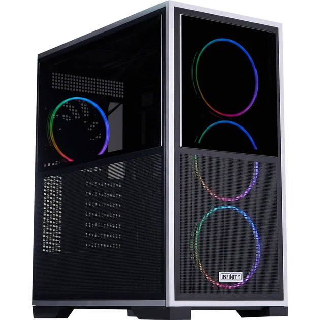 Корпус 1STPLAYER IF8-BK-4FO7-14 Black Призначення для настільного комп'ютера