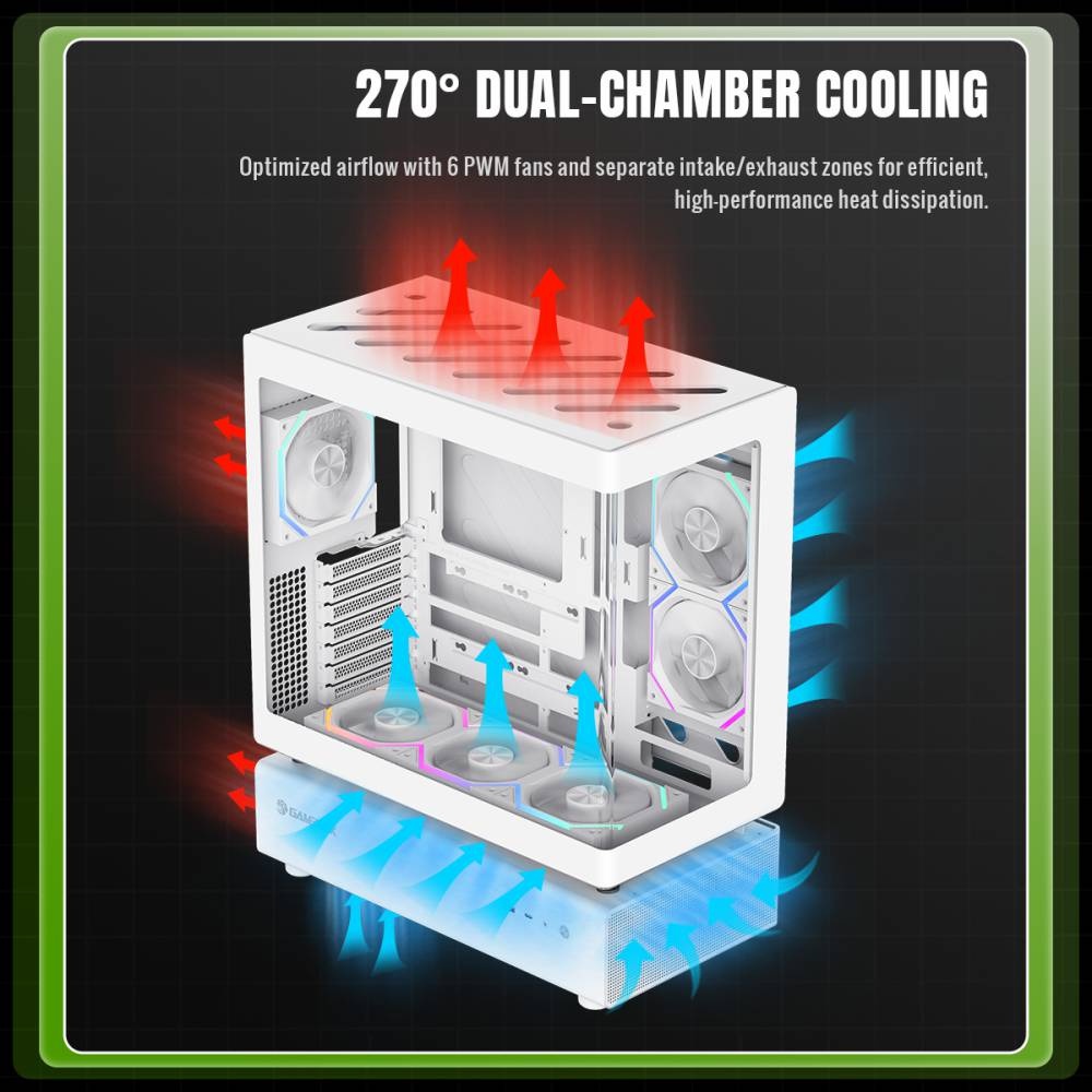 Изображение Корпус GAMEMAX N80 WH