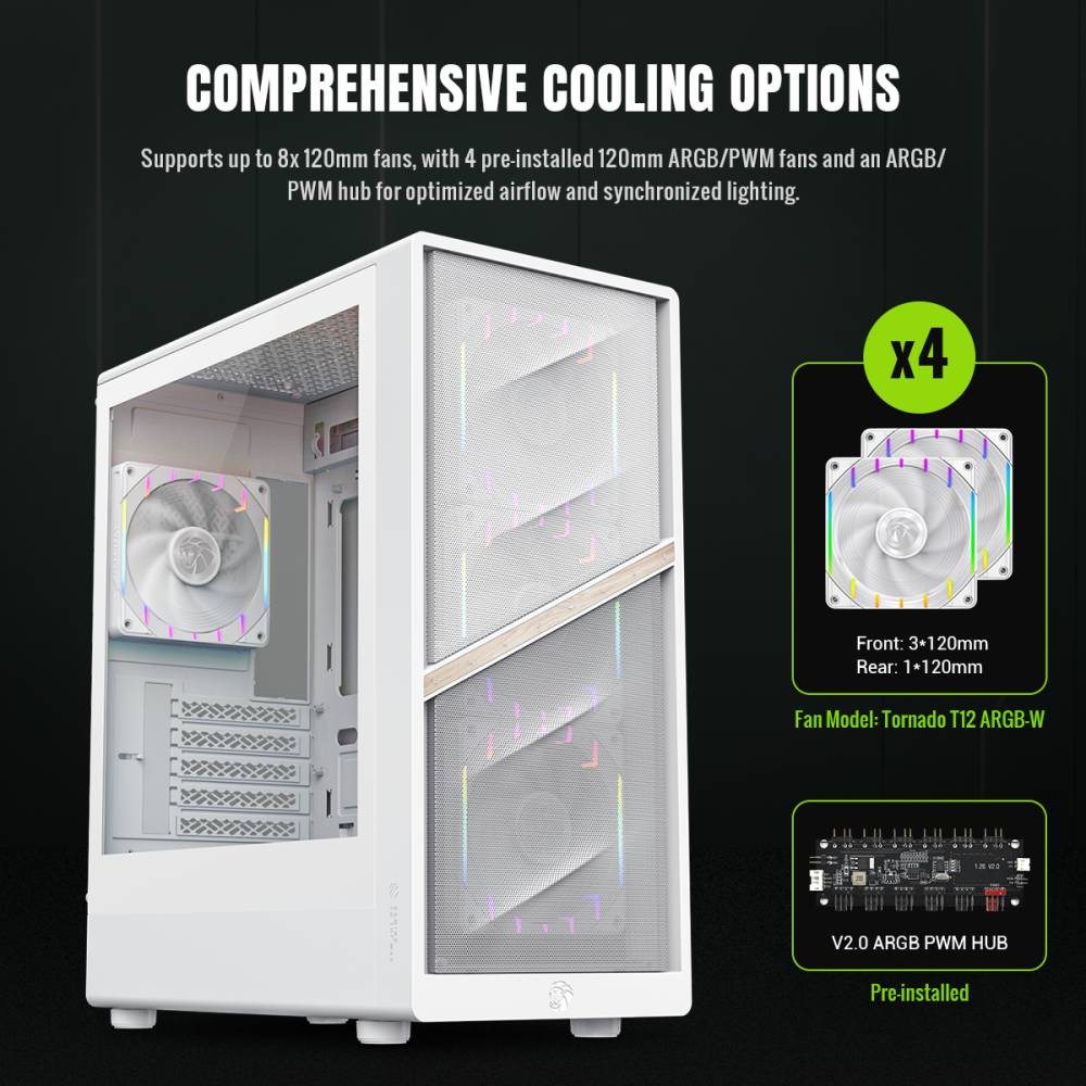 Покупка Корпус GAMEMAX AERIS 330 MW