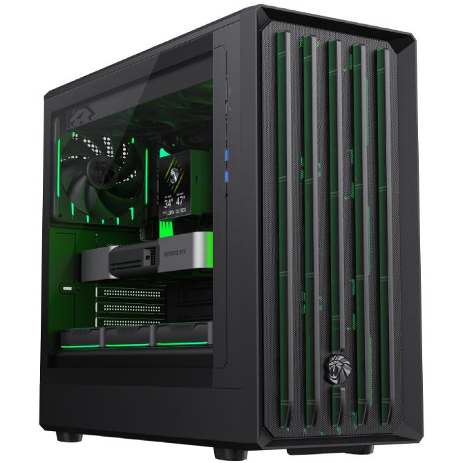 Корпус GAMEMAX CLAW 460 BK Black