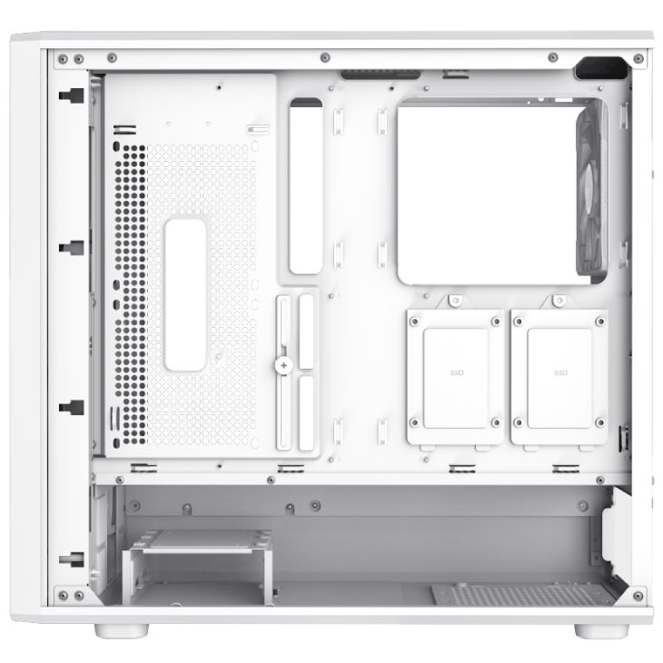 Корпус GAMEMAX CLAW 460 WH White Назначение для настольного компьютера