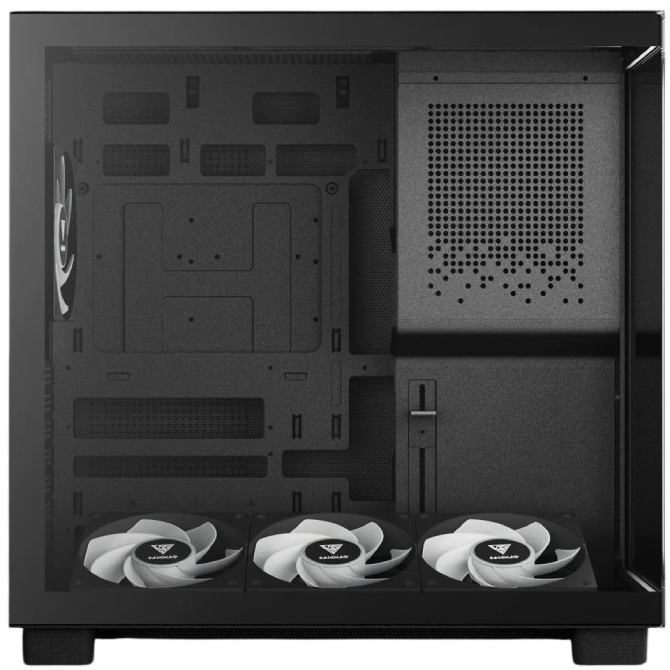 Корпус GAMDIAS ATLAS M4 Mid-Tower PC Case Black (4711514503791) Розмір материнської плати (макс.) ATX