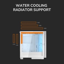 Корпус COUGAR Airface Flo RGB White