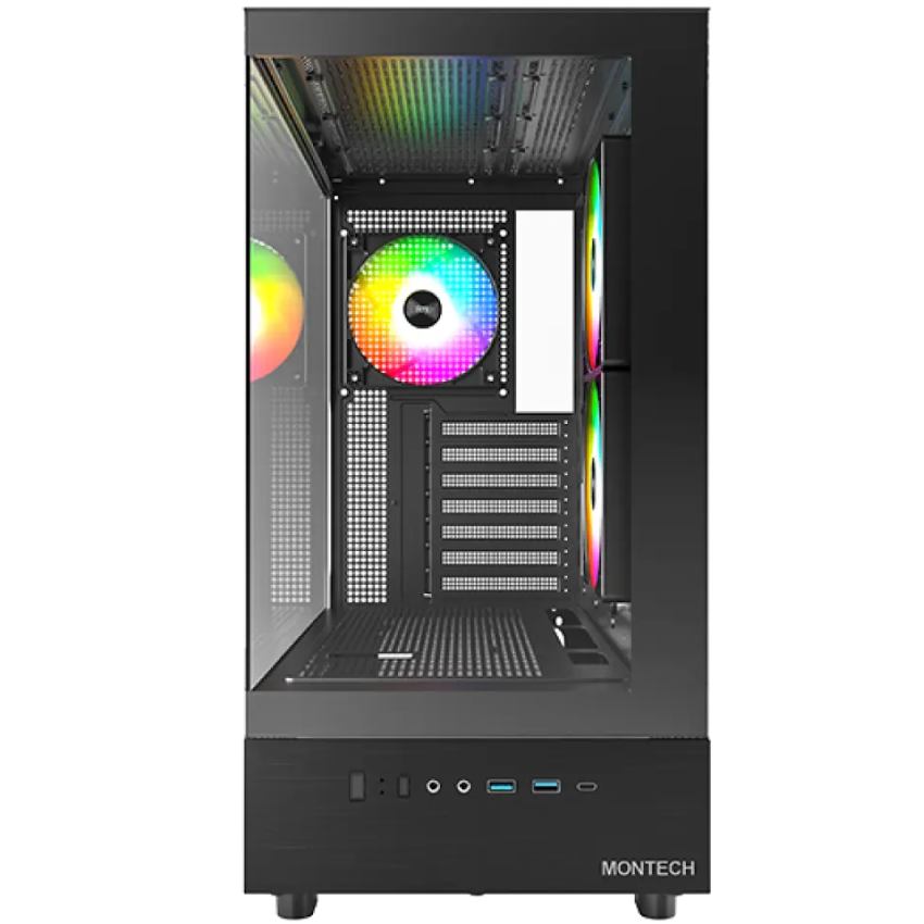 Корпус MONTECH XR Black Тип Midi-Tower