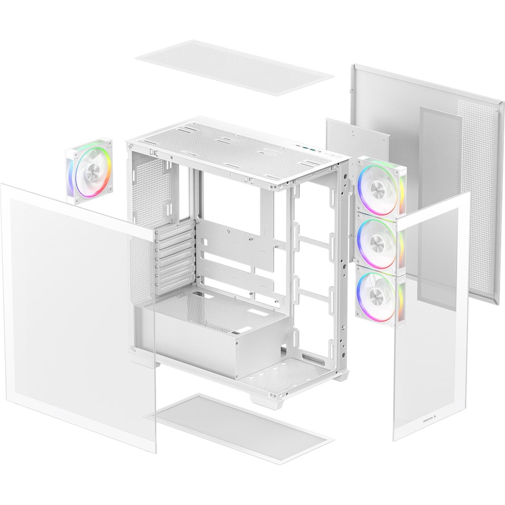 В інтернет магазині Корпус DEEPCOOL CG580 4F V2 White (R-CG580-WHADA4-G-2)