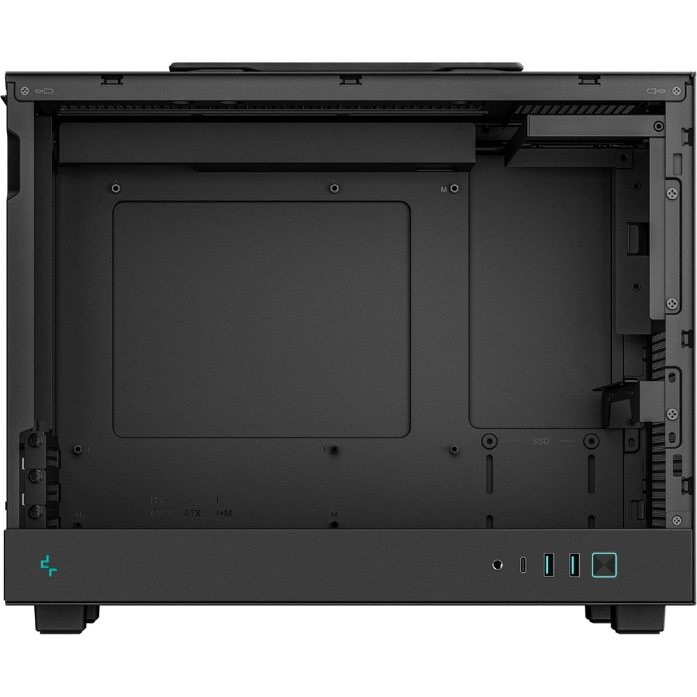 Зовнішній вигляд Корпус DEEPCOOL CH160 Plus Black (R-CH160-BKNGM0-G)