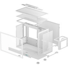 Корпус DEEPCOOL CH160 Plus White (R-CH160-WHNGM0-G)