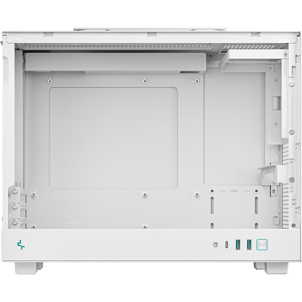 Корпус DEEPCOOL CH160 Plus White (R-CH160-WHNGM0-G) Розмір материнської плати (макс.) micro-ATX