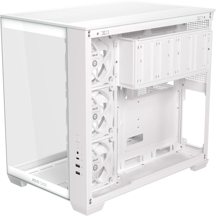 Изображение Корпус ASUS A32 Plus White Tempered Glass (90DC00S3-B19000)