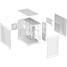 Корпус ASUS A32 Plus White Tempered Glass (90DC00S3-B19000)