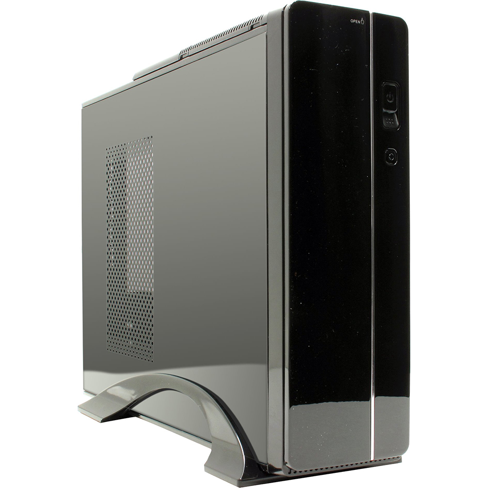 Корпус LOGICPOWER mini-ITX (S601BS-400W) Black/Silver