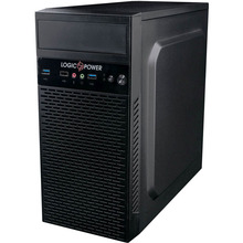 Корпус LOGICPOWER 6101 400W 8см MATX USB 3.0 Black