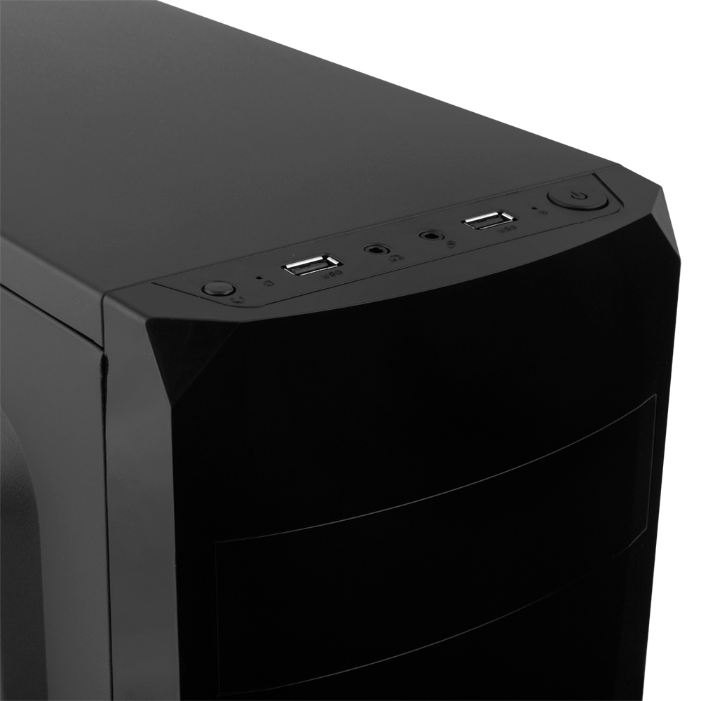 Корпус LOGICPOWER 3088 без БП Black Тип Midi-Tower