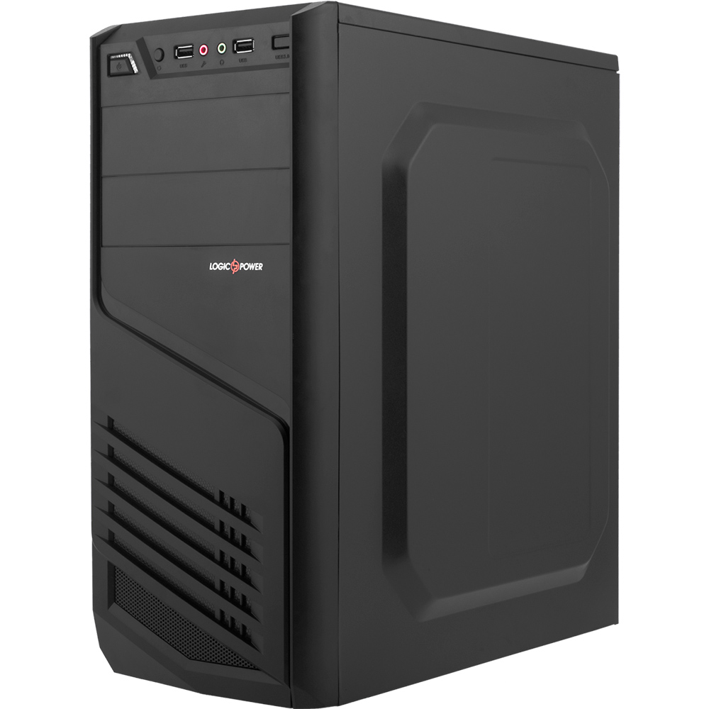 Корпус LOGICPOWER 2005 без БЖ Black Тип Midi-Tower