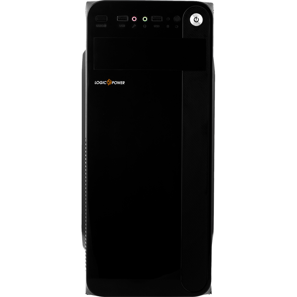 Корпус LOGICPOWER 2007 400W Black Призначення для настільного комп'ютера