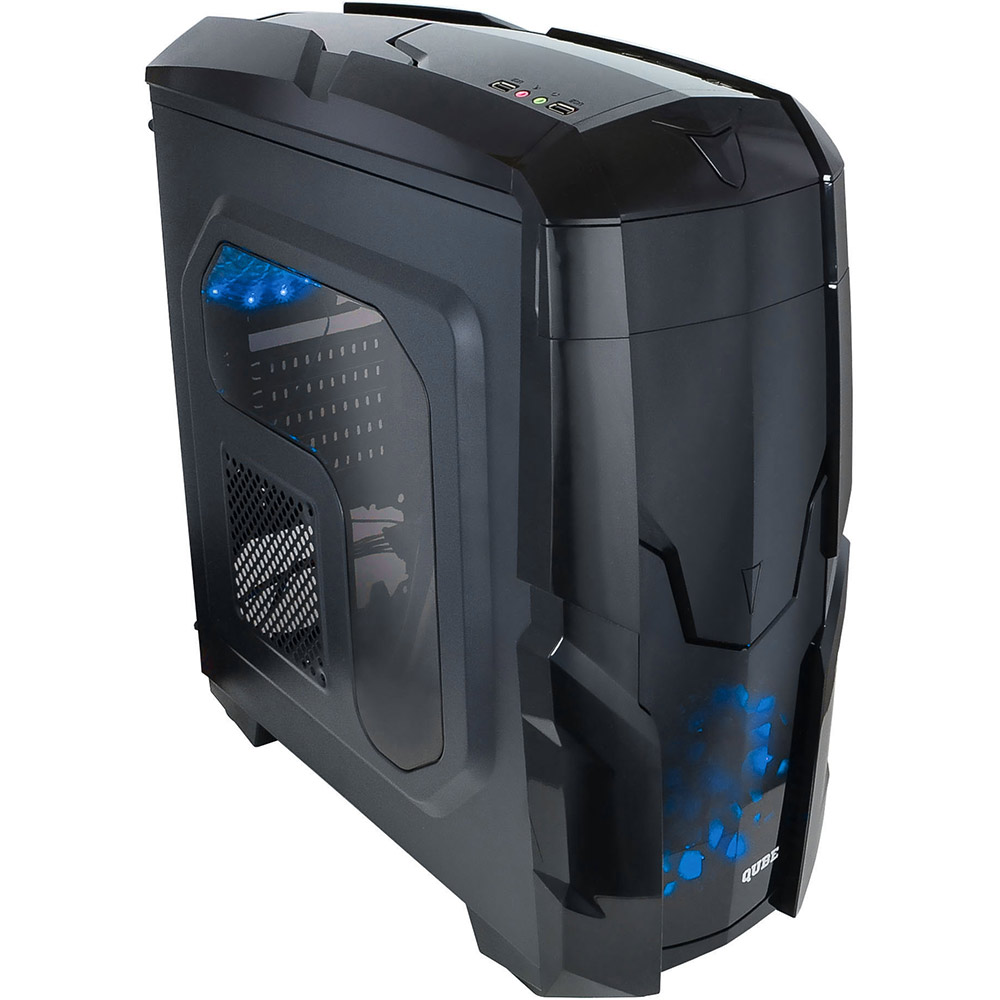

Корпус QUBE QB40X Black-Blue Без БП, без БП QB40X