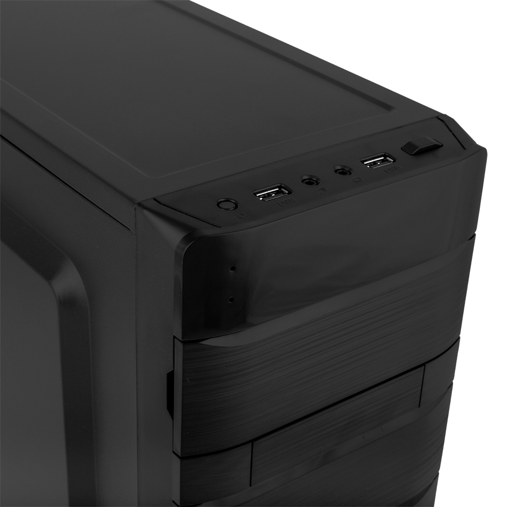 Корпус LOGICPOWER 2001 450W Black Розмір материнської плати (макс.) ATX