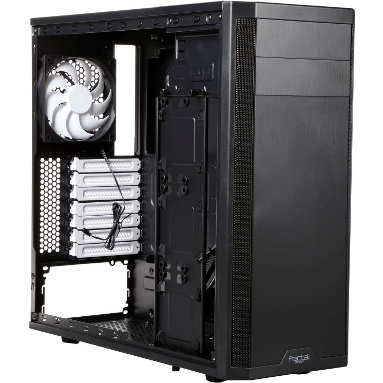 Зовнішній вигляд Корпус FRACTAL DESIGN CORE 2300 Black (FD-CA-CORE-2300-BL)