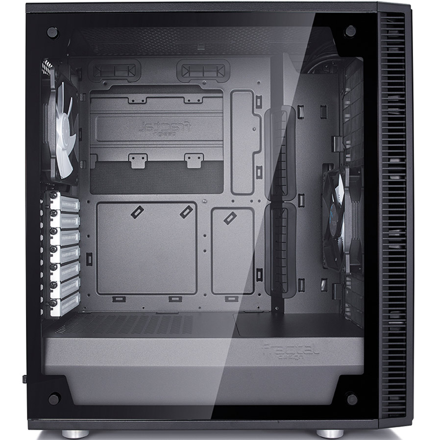 В Фокстрот Корпус FRACTAL DESIGN Define C TG Black (FD-CA-DEF-C-BK-TG)