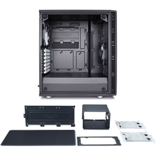 Корпус FRACTAL DESIGN Define C TG Black (FD-CA-DEF-C-BK-TG)