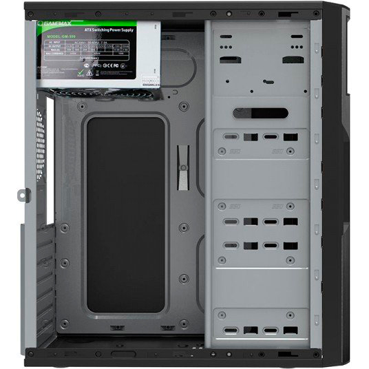 Корпус GAMEMAX ET-211-400W Розмір материнської плати (макс.) ATX