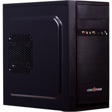 Корпус LOGICPOWER 6102 MATX 400W Black