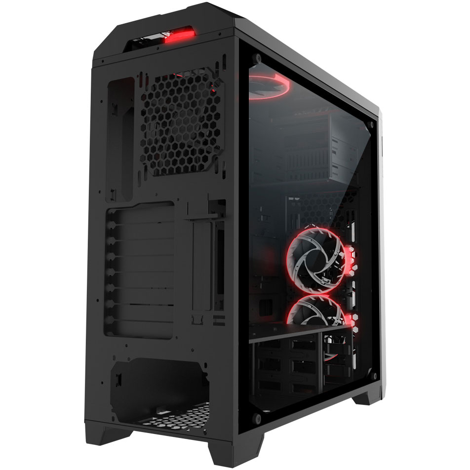 Внешний вид Корпус AZZA Storm 6000B Black (CSAZ-6000RGB/B)