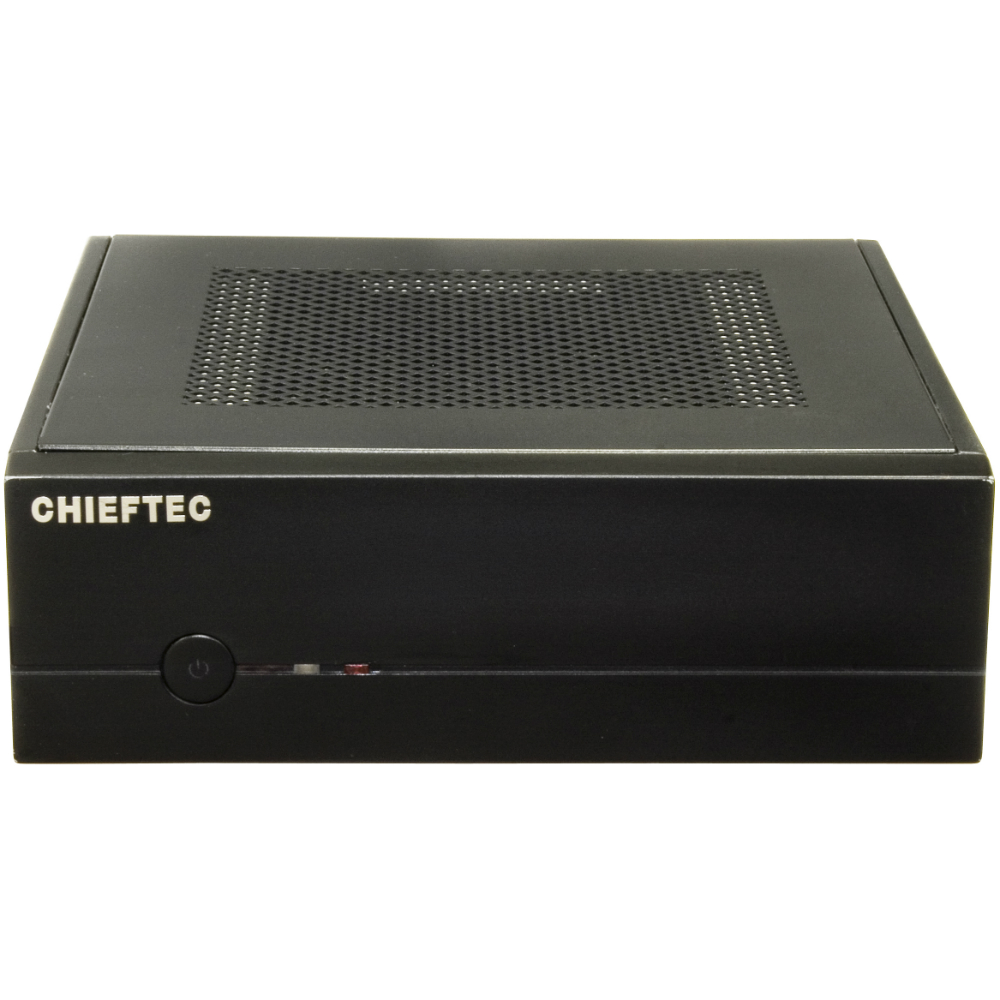 Корпус CHIEFTEC Compact IX-01B, Без БЖ (IX-01B-OP) Black Тип Desktop