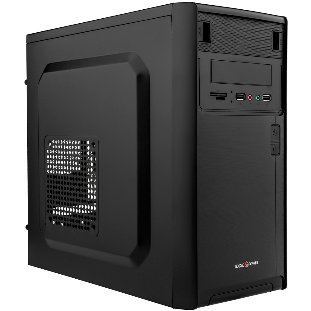 Корпус LOGICPOWER 6103 MATX 400W Black