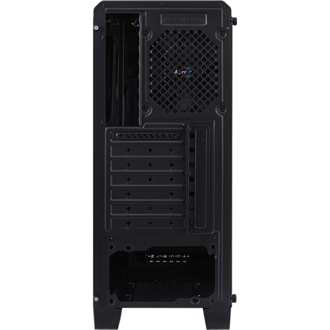 Огляд Корпус AEROCOOL PGS САЙЛОНИ BG Black RGB (Glass side panel)