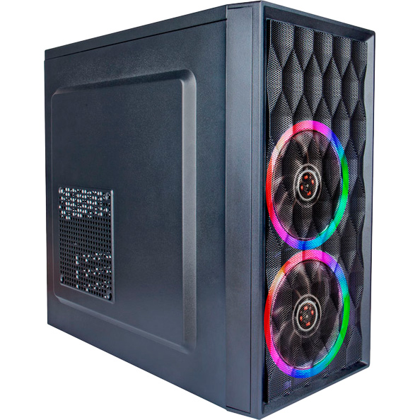 

Корпус 1STPLAYER D8-M-R1, D8-M-R1 Color LED Black без БП