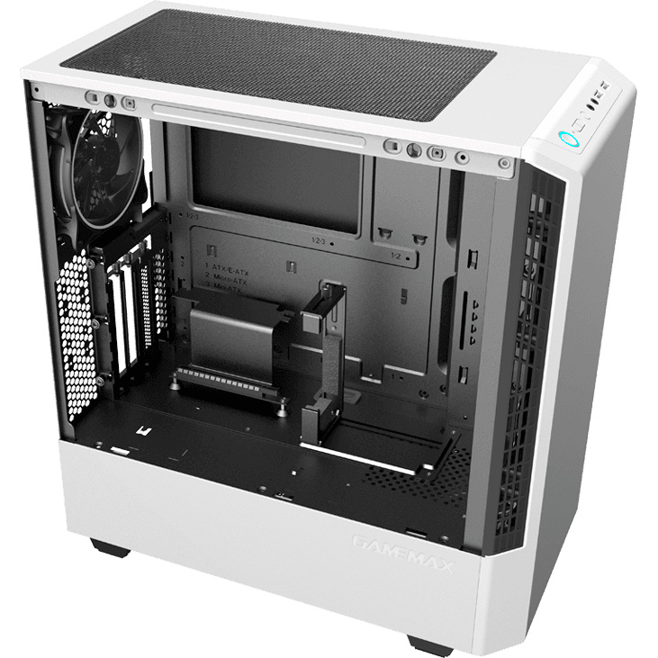 Корпус GAMEMAX White Panda Розмір материнської плати (макс.) EATX, XL-ATX, AT