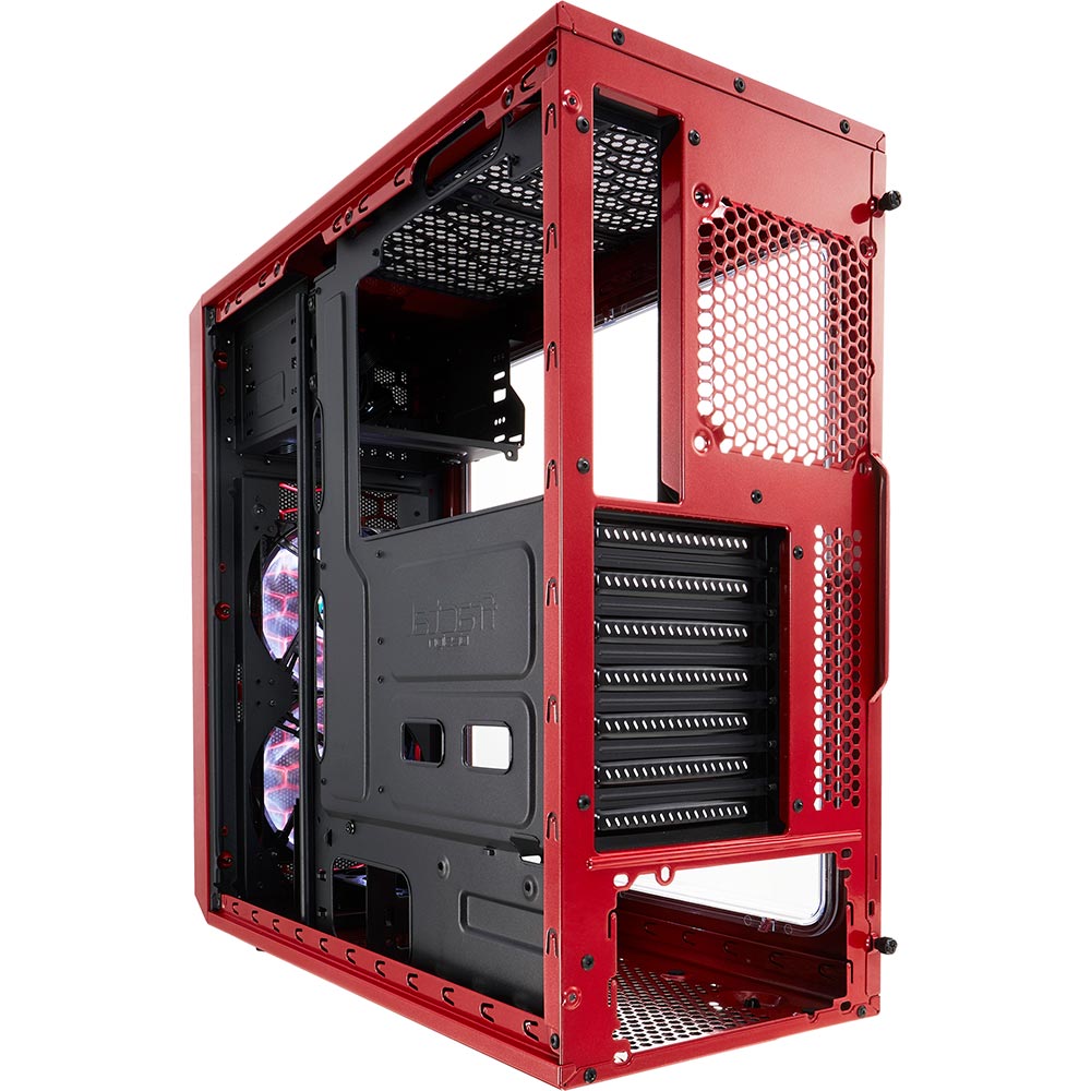 Корпус FRACTAL DESIGN Focus G Red (FD-CA-FOCUS-RD-W) Назначение для настольного компьютера