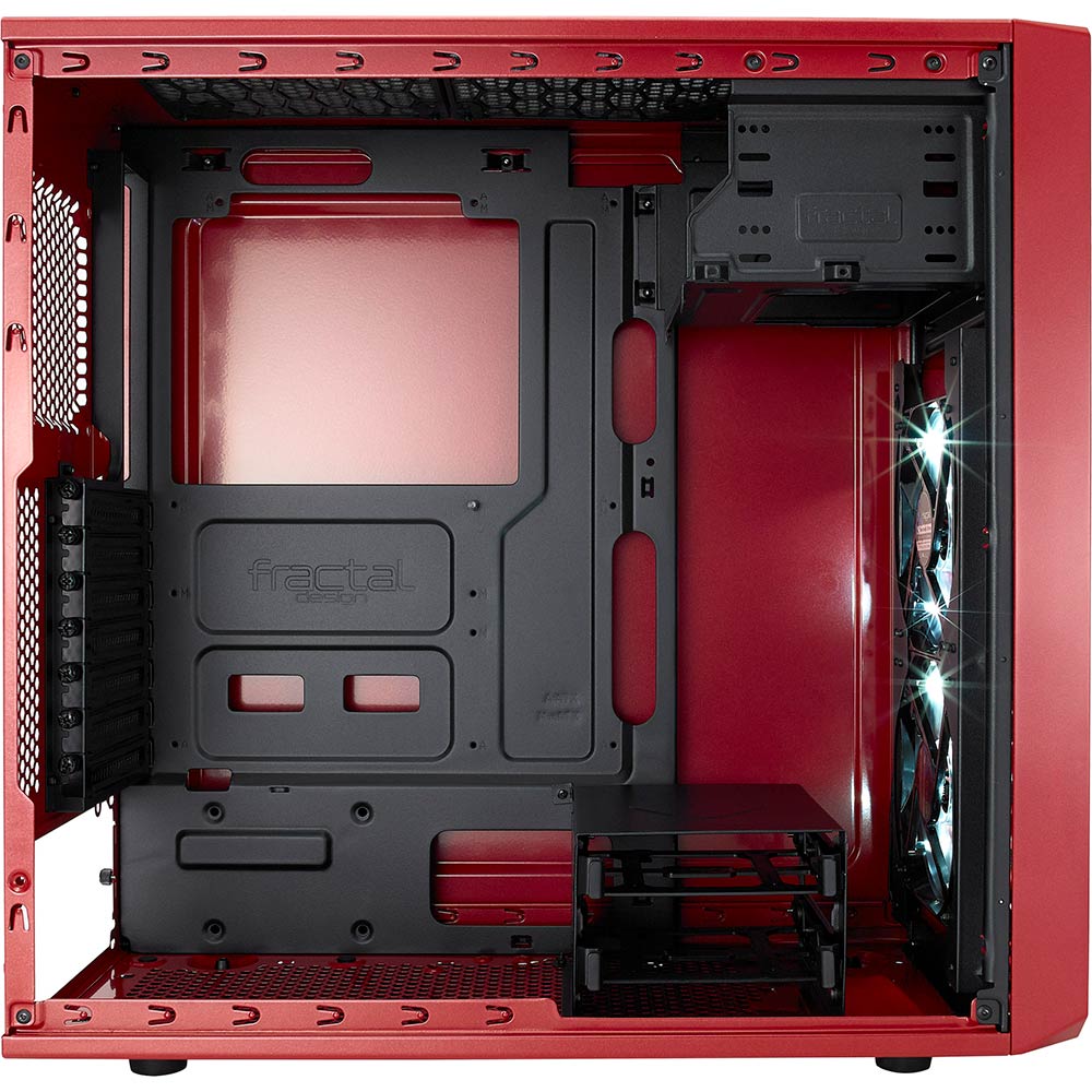 Зовнішній вигляд Корпус FRACTAL DESIGN Focus G Red (FD-CA-FOCUS-RD-W)