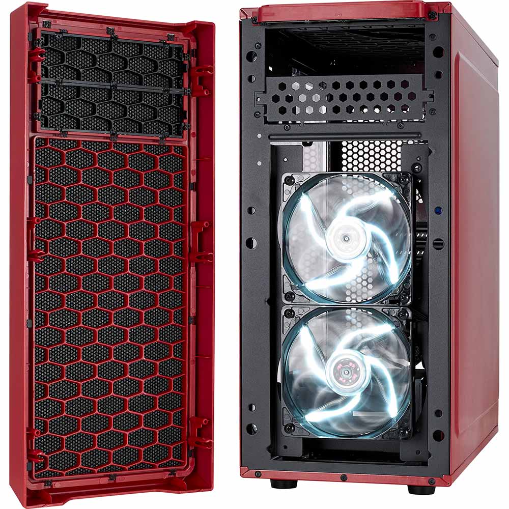 Покупка Корпус FRACTAL DESIGN Focus G Red (FD-CA-FOCUS-RD-W)