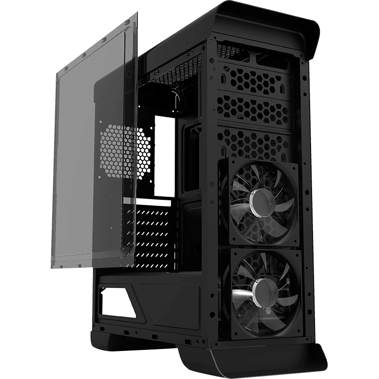 Корпус GAMEMAX Elysium Black Розмір материнської плати (макс.) ATX