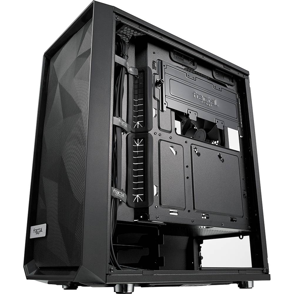 Корпус FRACTAL DESIGN Meshify C Black TG (FD-CA-MESH-C-BKO-TG) Максимальная длина видеокарты 315