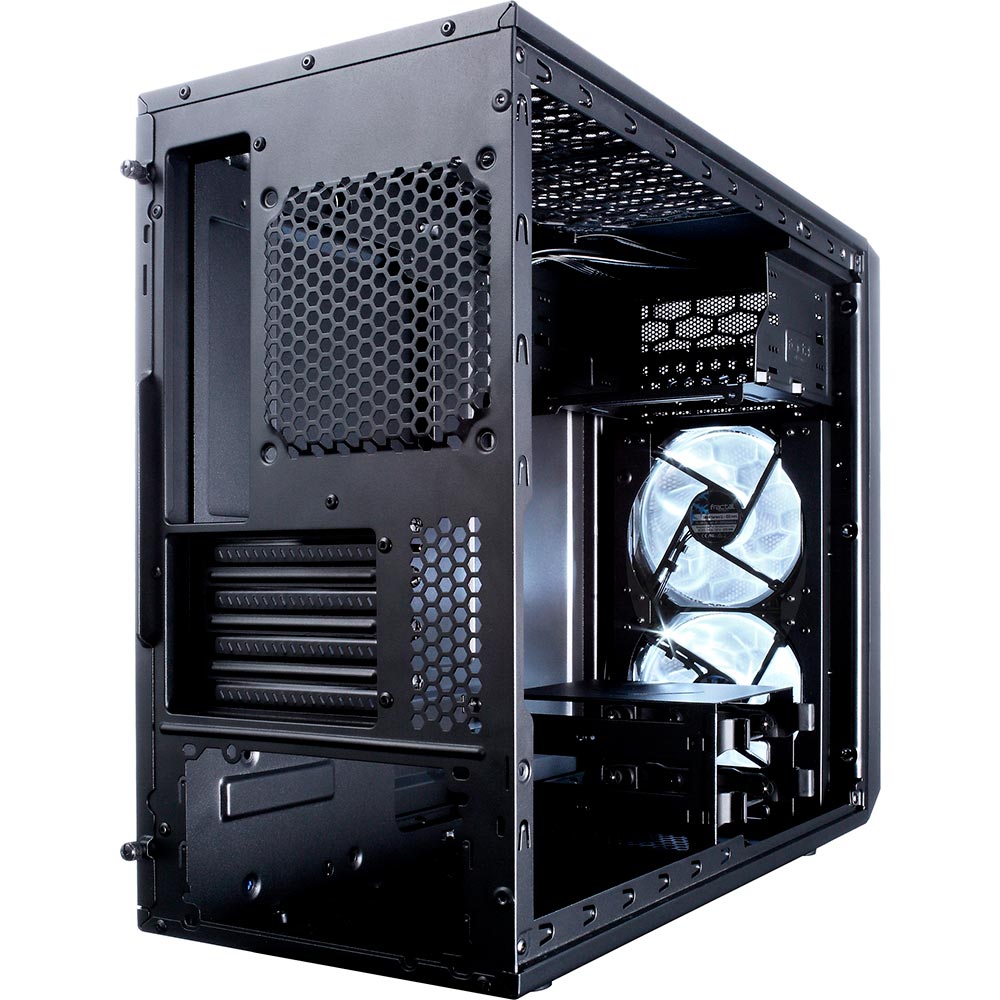 Корпус FRACTAL DESIGN Focus Mini G Black (FD-CA-FOCUS-MINI-BK-W) Размер материнской платы (макс.) micro-ATX