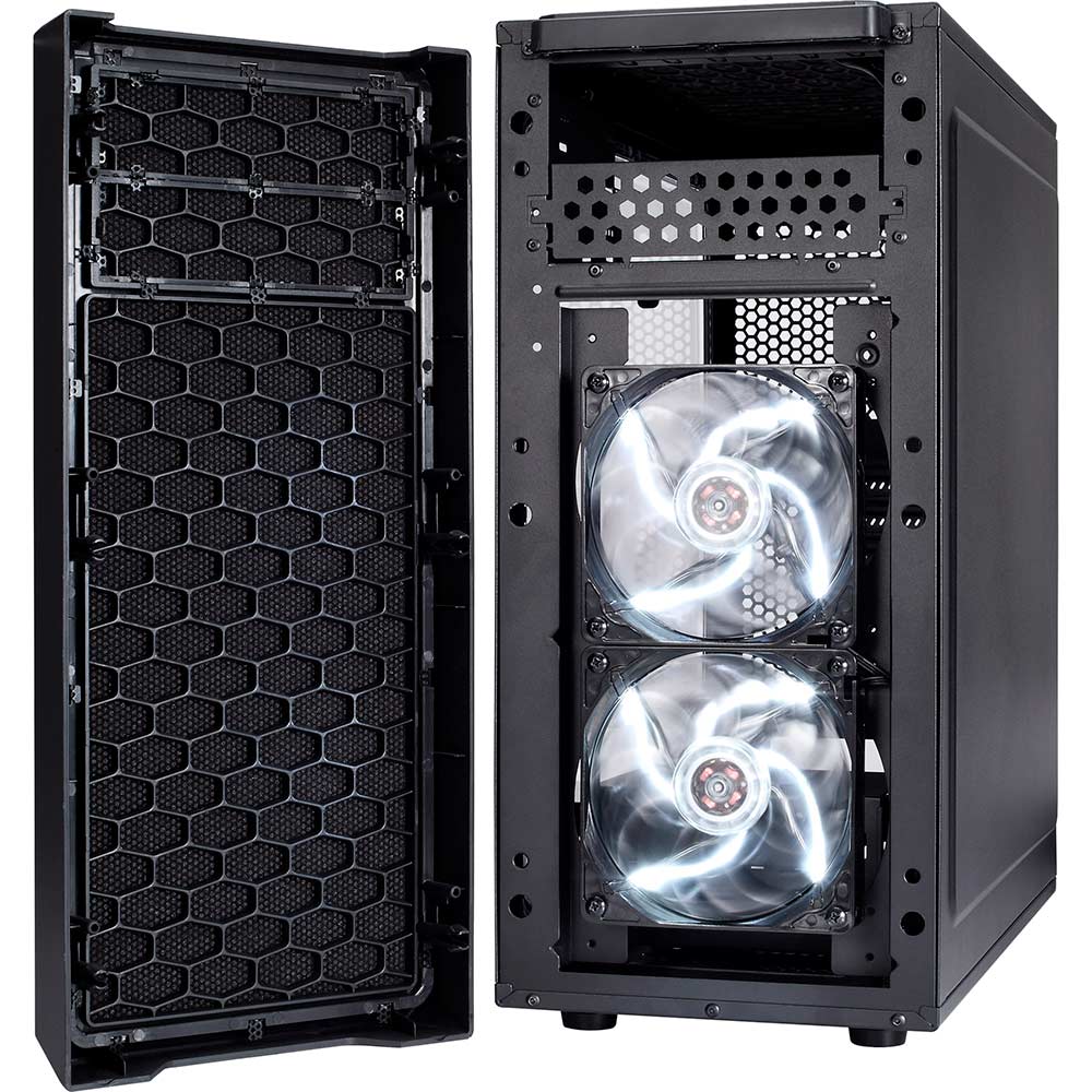 Изображение Корпус FRACTAL DESIGN Focus G Black (FD-CA-FOCUS-BK-W)