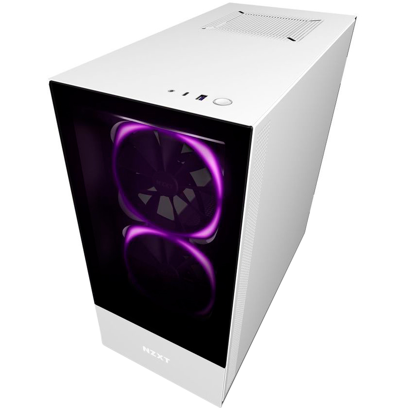

Корпус NZXT H510 Elite White, H510 Elite White