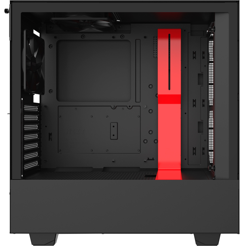 Корпус NZXT H510i Black/Red Розмір материнської плати (макс.) ATX