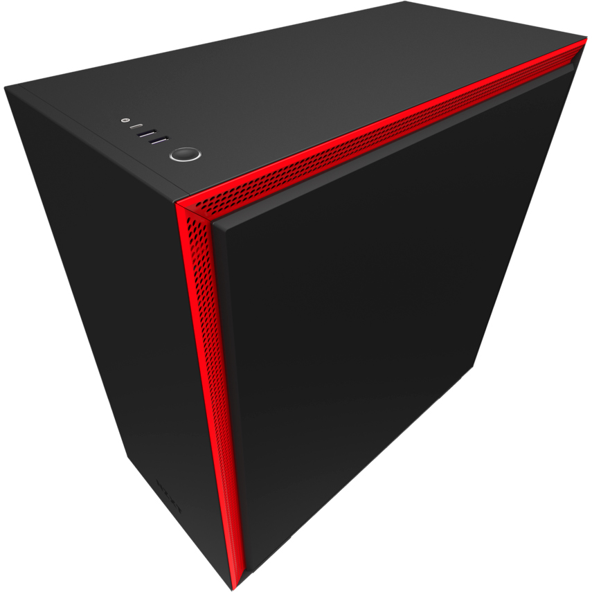 

Корпус NZXT H710i Black/Red, H710i Black/Red