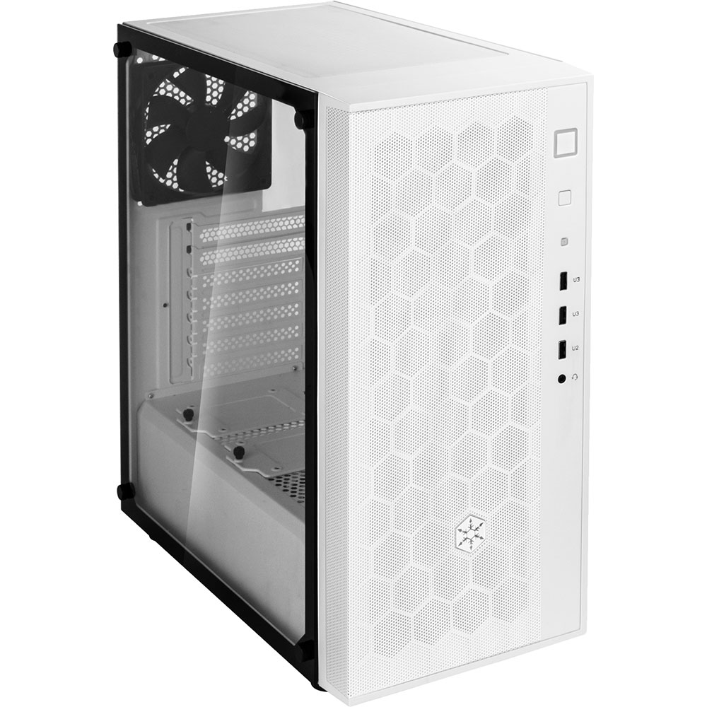 

Корпус SILVERSTONE FARA R1W-G White, FARAR1W-G, MidTower, white