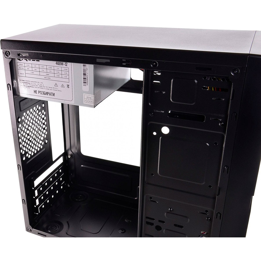 Корпус QUBE QB06M 400W Black Тип Midi-Tower