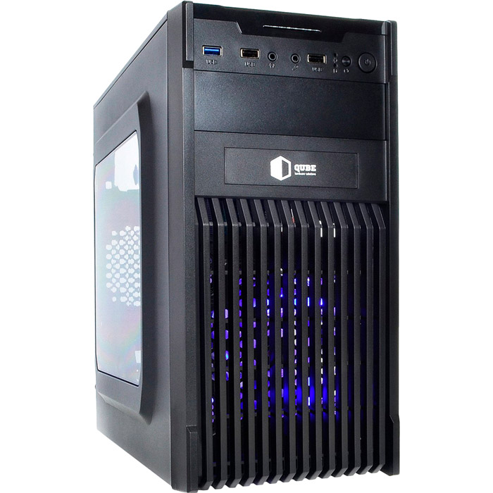 Корпус QUBE QB20A_WBNU3 Black