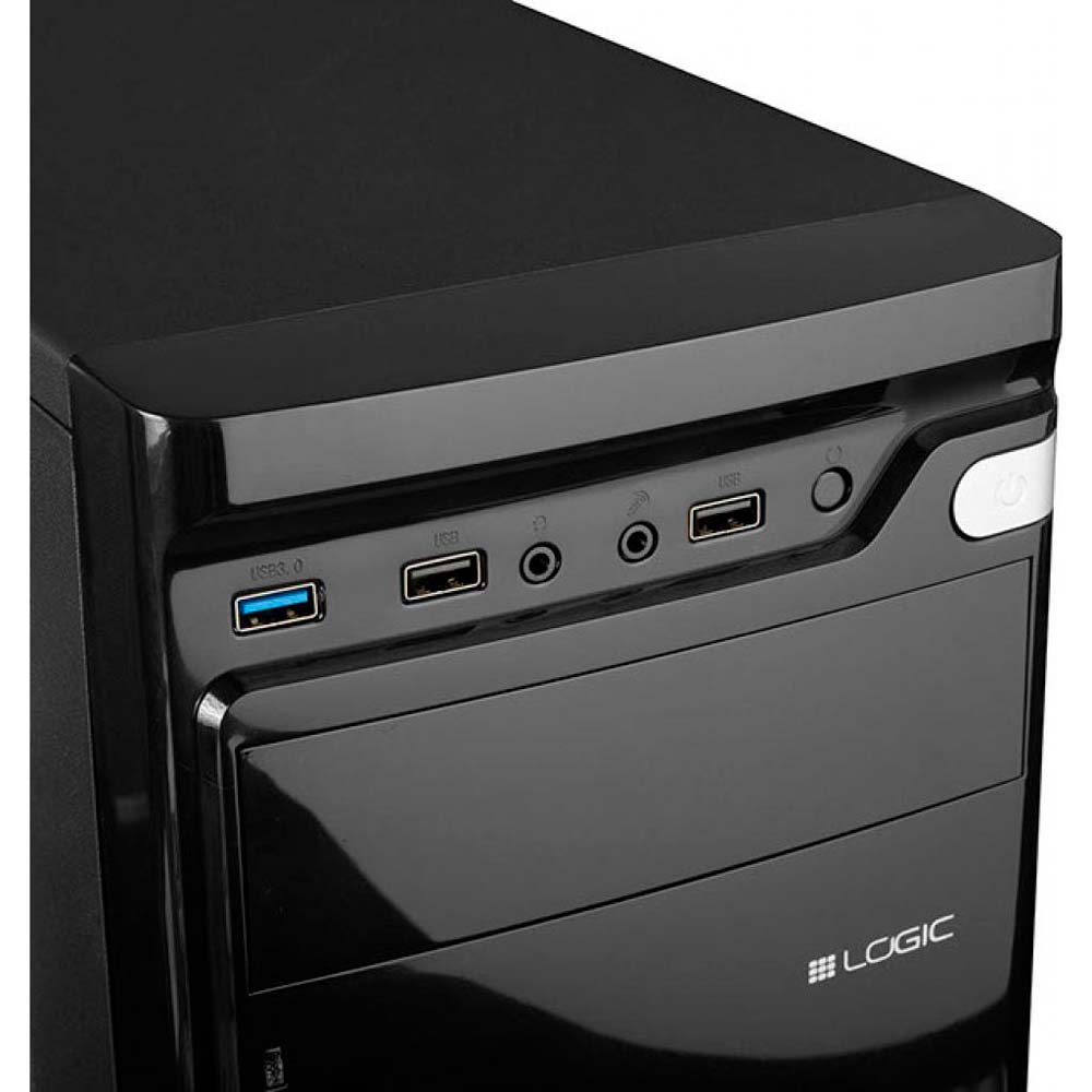 Корпус Logic Concept K1 USB 3.0 Black Размер материнской платы (макс.) ATX