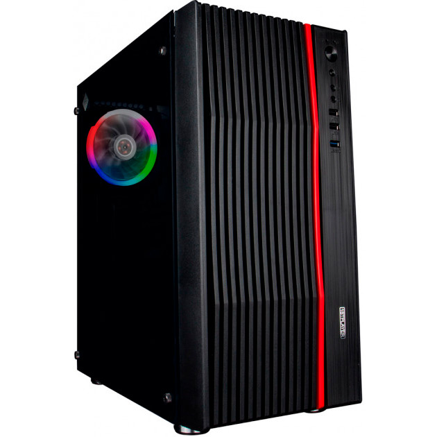 

Корпус 1STPLAYER F5-R1 Color LED Black без БП, F5-R1 Color LED Black без БП