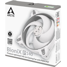 Кулер корпусный ARCTIC BioniX P140 Grey/White (ACFAN00160A)