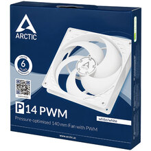 Кулер корпусний ARCTIC P14 PWM White (ACFAN00222A)